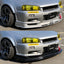 URAS Nissan Skyline R34 (ER34) Type R Rear Bumper (2 Door)