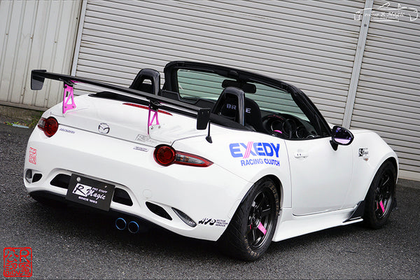 R Magic Mazda Roadster (ND) Soft Top GT Wing (Low Wing) (Black)