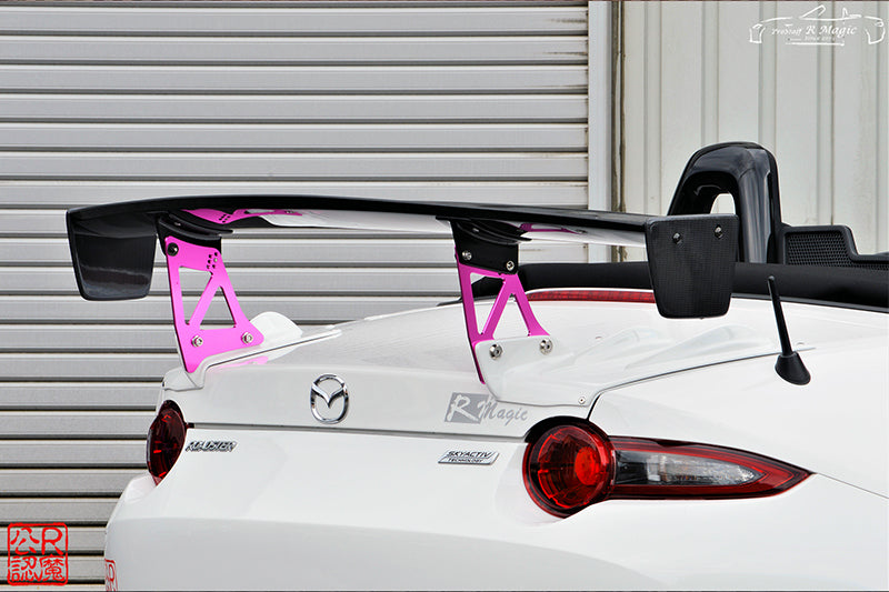 R Magic Mazda Roadster (ND) Soft Top GT Wing (Low Wing) (Full Carbon Black)