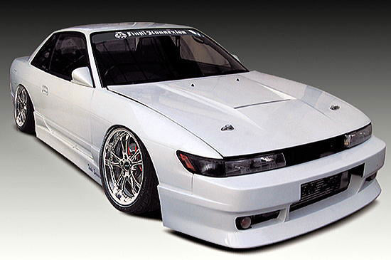 Final Konnexion Nissan Silvia S13 First Contact Rear Bumper Spoiler (Type 1)