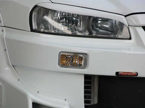 URAS Nissan Skyline R34 (ER34) Headlight Eyelines