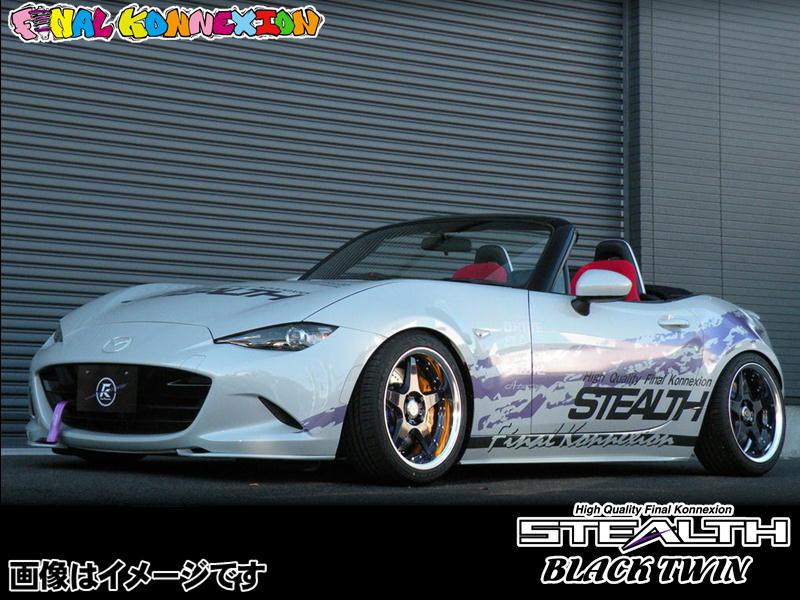Final Konnexion Mazda Roadster (ND) STEALTH Black Twin Coilovers