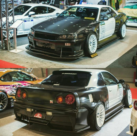 URAS Nissan Skyline R34 (ER34) Type RR Front Bumper