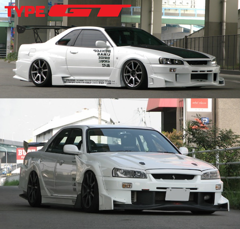 URAS Nissan Skyline R34 (ER34) Type GT Box Canards
