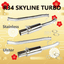 URAS Nissan Skyline R34 (ER34) All Stainless Muffler