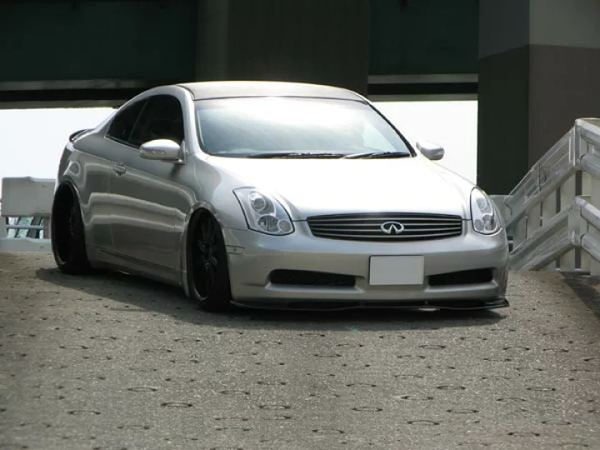 URAS Nissan Skyline (V35) Sports Front Lip Spoiler (Zenki Coupe)