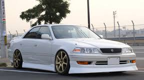 URAS Toyota Mark II (JZX100) Type 1 Front Half Spoiler