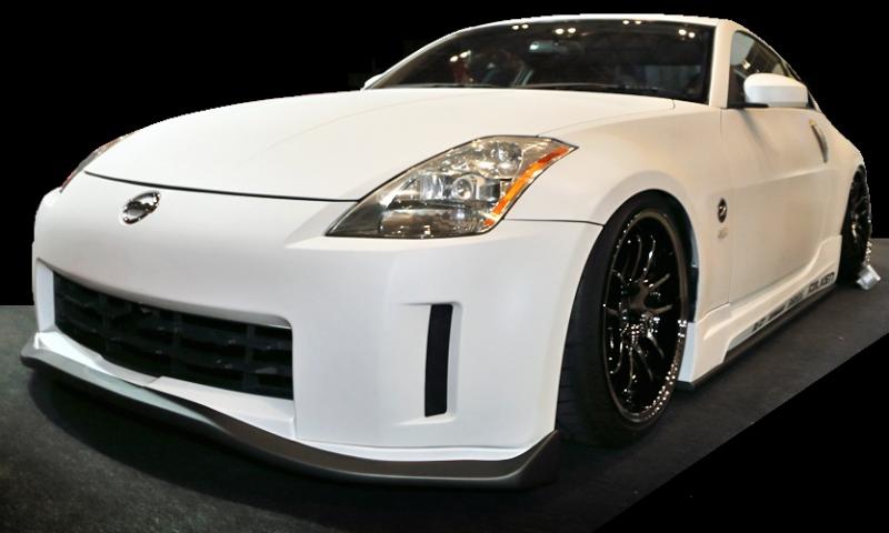 URAS Nissan Fairlady Z (Z33) Sports Rear Mud Guards