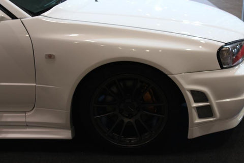 URAS Nissan Skyline R34 (ER34) x Shorin Wide Body Kit without Hood (2 Door)