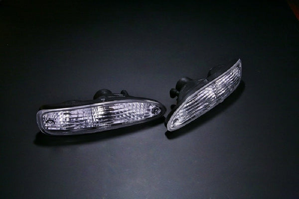 D-Max Nissan 180SX (RPS13) Crystal Front Turn Signals (Chuki)