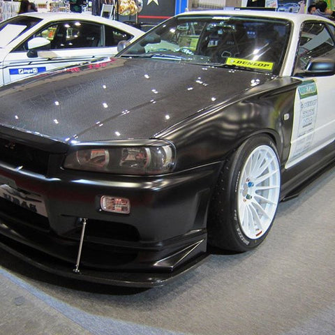 URAS Nissan Skyline R34 (ER34) Type RR Front Fenders (+50mm)