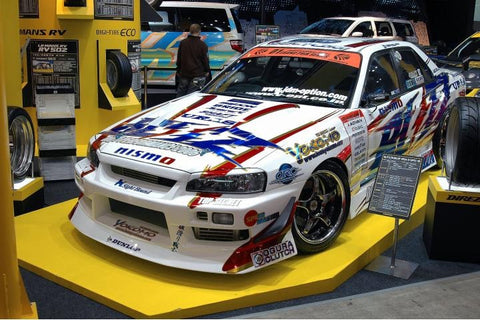 URAS Nissan Skyline R34 (ER34) D1 Spec Front Wide Fenders
