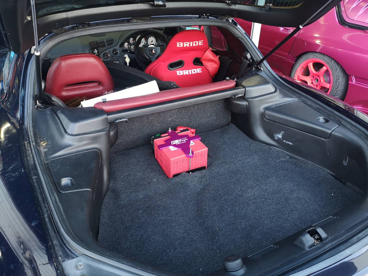 R Magic Mazda RX-7 (FD3S) Mega Life Battery Relocation Kit