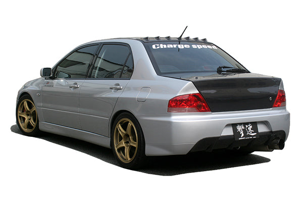 CHARGESPEED Mitsubishi Lancer Evolution VIII (CT9A) Rear Bumper 9 Look (Carbon ※1)