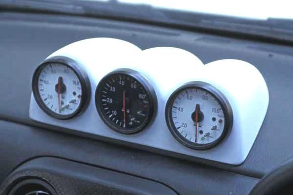 Garage Vary Mazda Roadster (NA6 / NA8) Triple Gauge Pod (FRP)