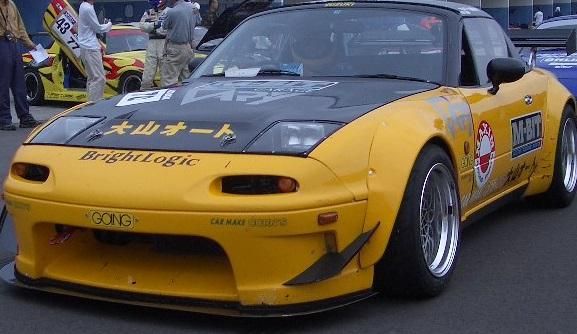 Garage Vary Mazda Roadster (NA6 / NA8) Canards for T-1 Aero Bumper (FRP)