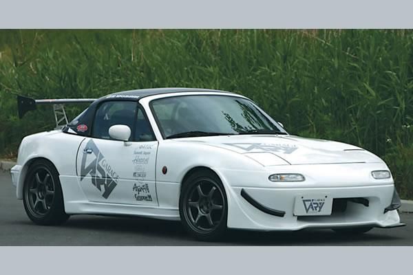 Garage Vary Mazda Roadster (NA6 / NA8) Canards for T-N Zero Bumper (Carbon)