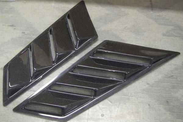 Garage Vary Mazda Roadster (NA6 / NA8) Shark Ducts (Pair) (Carbon)