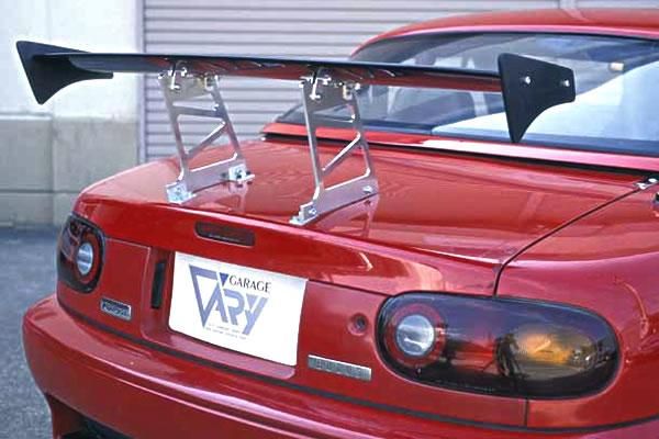 Garage Vary Mazda Roadster (NA6 / NA8) Universal GT Wing 1130mm High Type (FRP with Carbon End Plates)