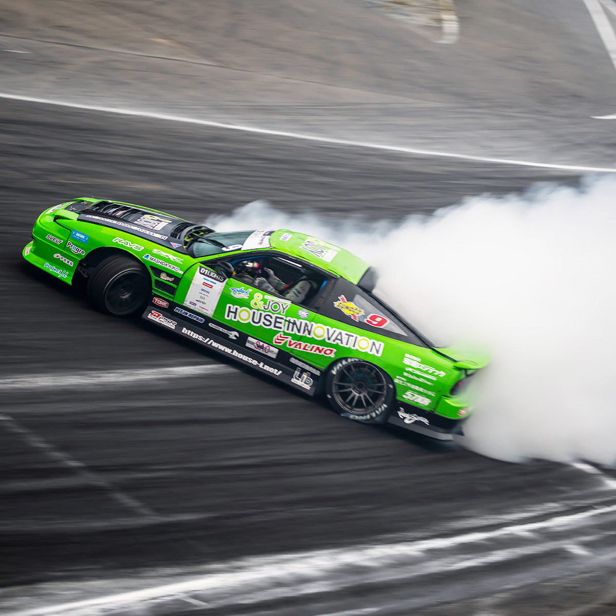 D-Max Nissan 180SX (RPS13) Kouki Drift Spec Aero 3-Piece Kit