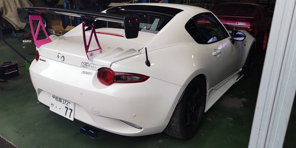 R Magic Mazda Roadster (ND) RF GT Wing (High Wing) (Full Carbon Black)