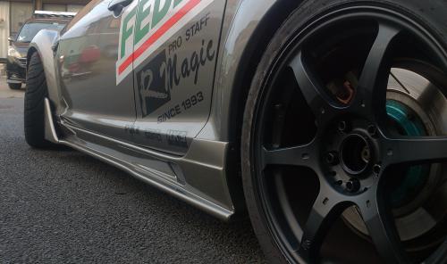 R Magic Mazda RX-8 (SE3P) Type 2 Side Steps (Carbon Fin)