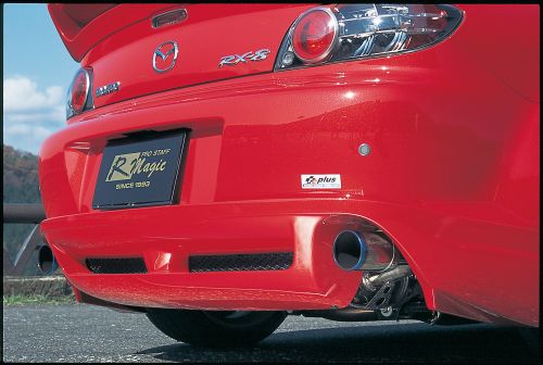 R Magic Mazda RX-8 (SE3P) Zenki Rear Under Half Spoiler