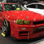 URAS Nissan Skyline R34 (ER34) Type RZ Front Fenders (+75mm)