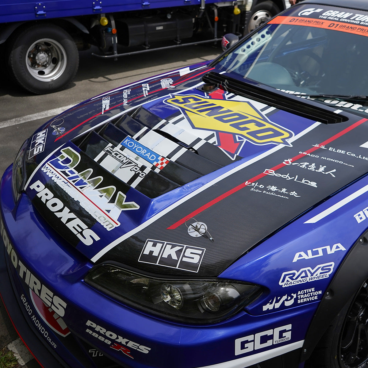 D-Max Nissan Silvia (S15) D1 Spec Bonnet