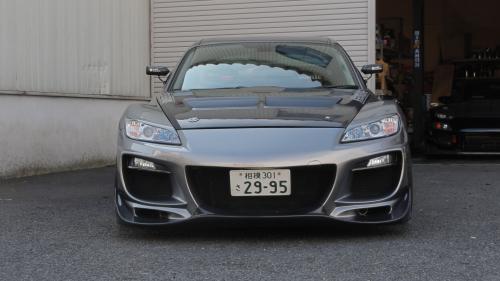 R Magic Mazda RX-8 (SE3P) Manta Lip Spoiler (Carbon)