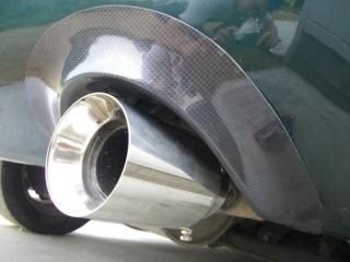 Toyoshima Craft Mazda Roadster (NA6 / NA8) Muffler Cover (Carbon)