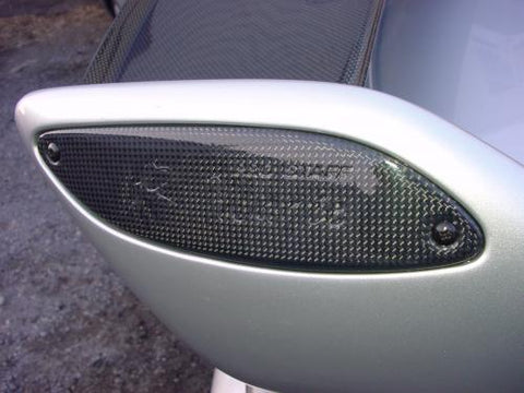R Magic Mazda RX-8 (SE3P) Adjustable Rear Wing Carbon Side Cover