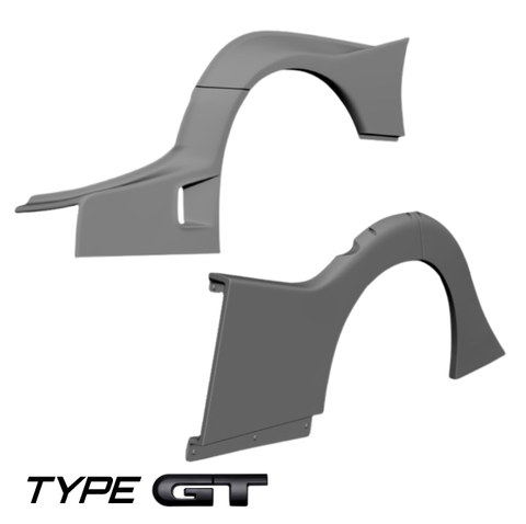 URAS Nissan Skyline R34 (ER34) Type GT 12-Piece Fender Kit (2 Door)