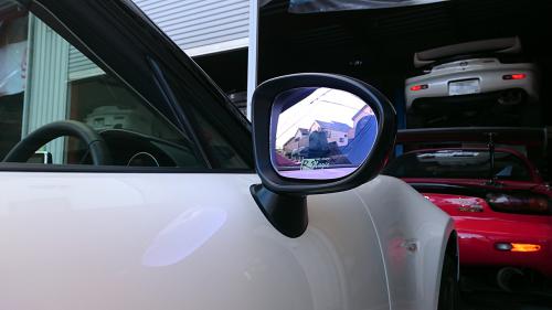 R Magic Mazda Roadster (ND) Wide Angle Mirror Glass (with BSM)
