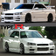 URAS Nissan Skyline R34 (ER34) Type R Side Skirts