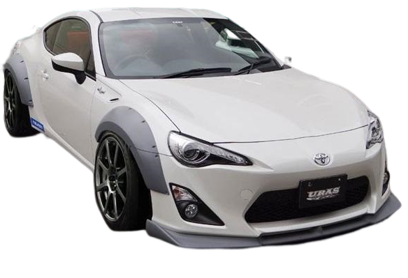 URAS Toyota 86 / Subaru BRZ (ZN6 / ZC6) Sports Side Skirts (BRZ)