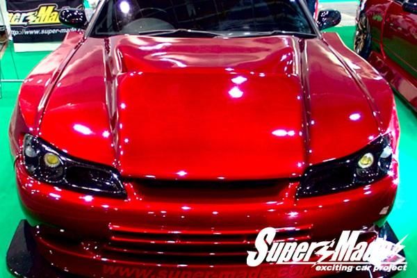 SuperMade Nissan Silvia (S15) GT Gentleman Ducted Racing Bonnet