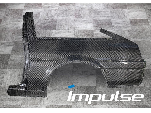IMPULSE Toyota Corolla Levin / Trueno (AE86) Dry Carbon Rear Fender (3 Door, One Side)