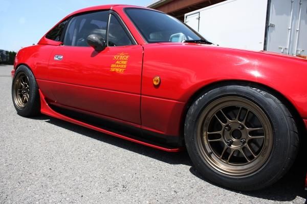 Garage Vary Mazda Roadster (NA6 / NA8) T-S Side Steps (FRP)