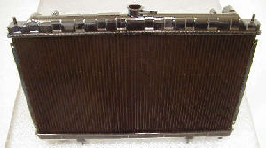 GT-1 Motor Sports Copper 2-Row Radiator (Plastic Tank) SR20DET (CO-0003)