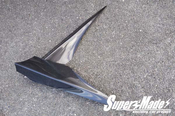 SuperMade Instant Gentleman Universal Carbon Fender Canards