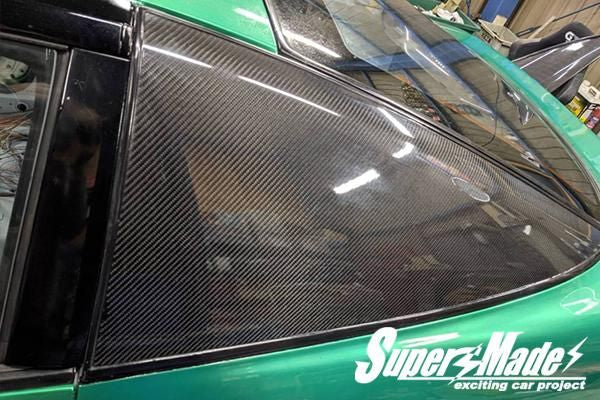 SuperMade Nissan 180SX (RPS13) Rear Quarter Window