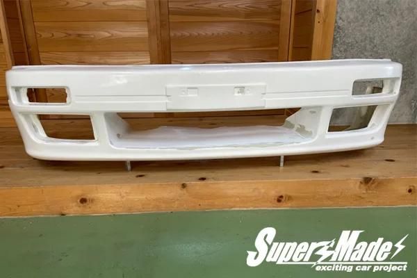 SuperMade Nissan 180SX (RPS13) Zenki Factory Shape Front Bumper