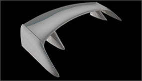 G Corporation Nissan 180SX (RPS13) Type 2 Rear Spoiler