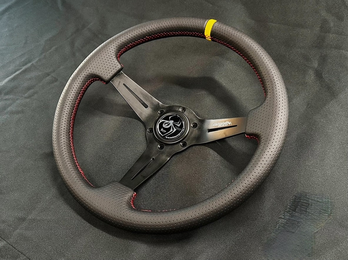 Kazama 34cm Semi Deep Steering Wheel D70