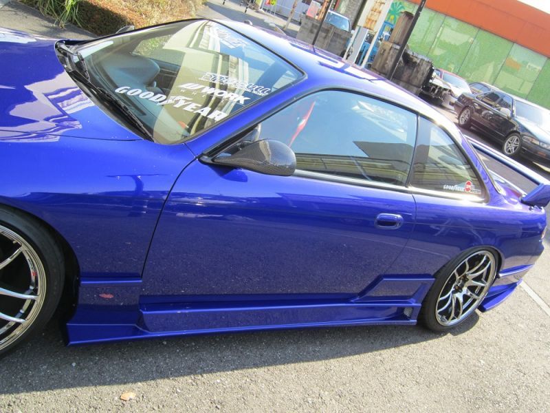 Car Modify Wonder Nissan Silvia (S14 Kouki) GLARE Twin-Blade Rear Wing