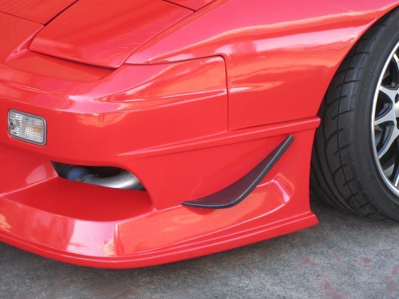 Car Modify Wonder GLARE Front Bumper Canards (Medium)