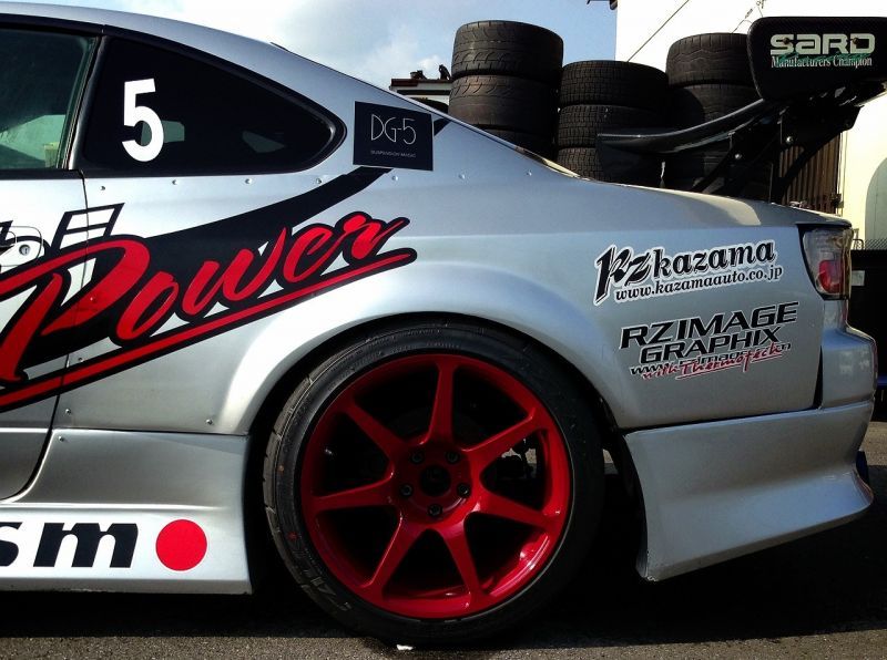KOGUCHI POWER Nissan Silvia S15 Rear Wide Fenders
