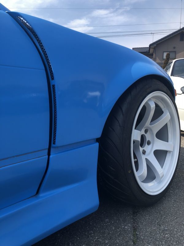 KOGUCHI POWER Nissan Silvia S13 Front Wide Fenders