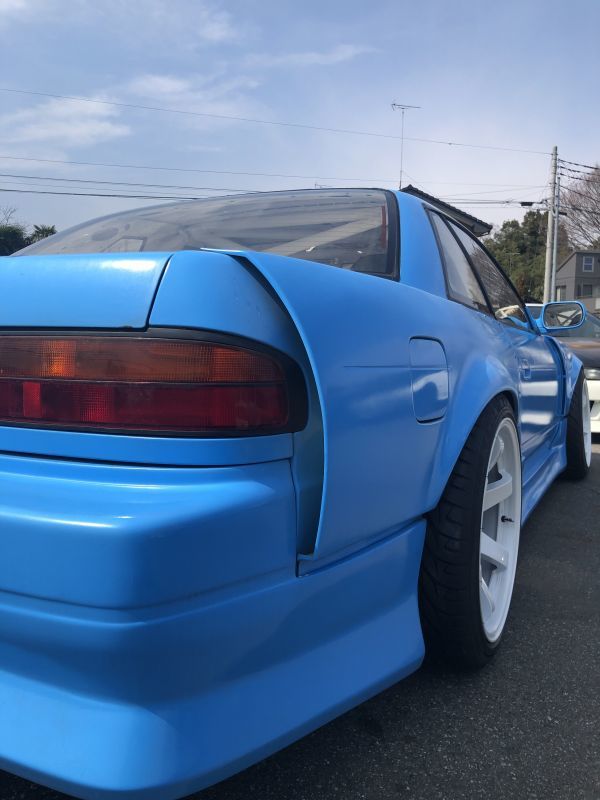 KOGUCHI POWER Nissan Silvia S13 Rear Wide Fenders